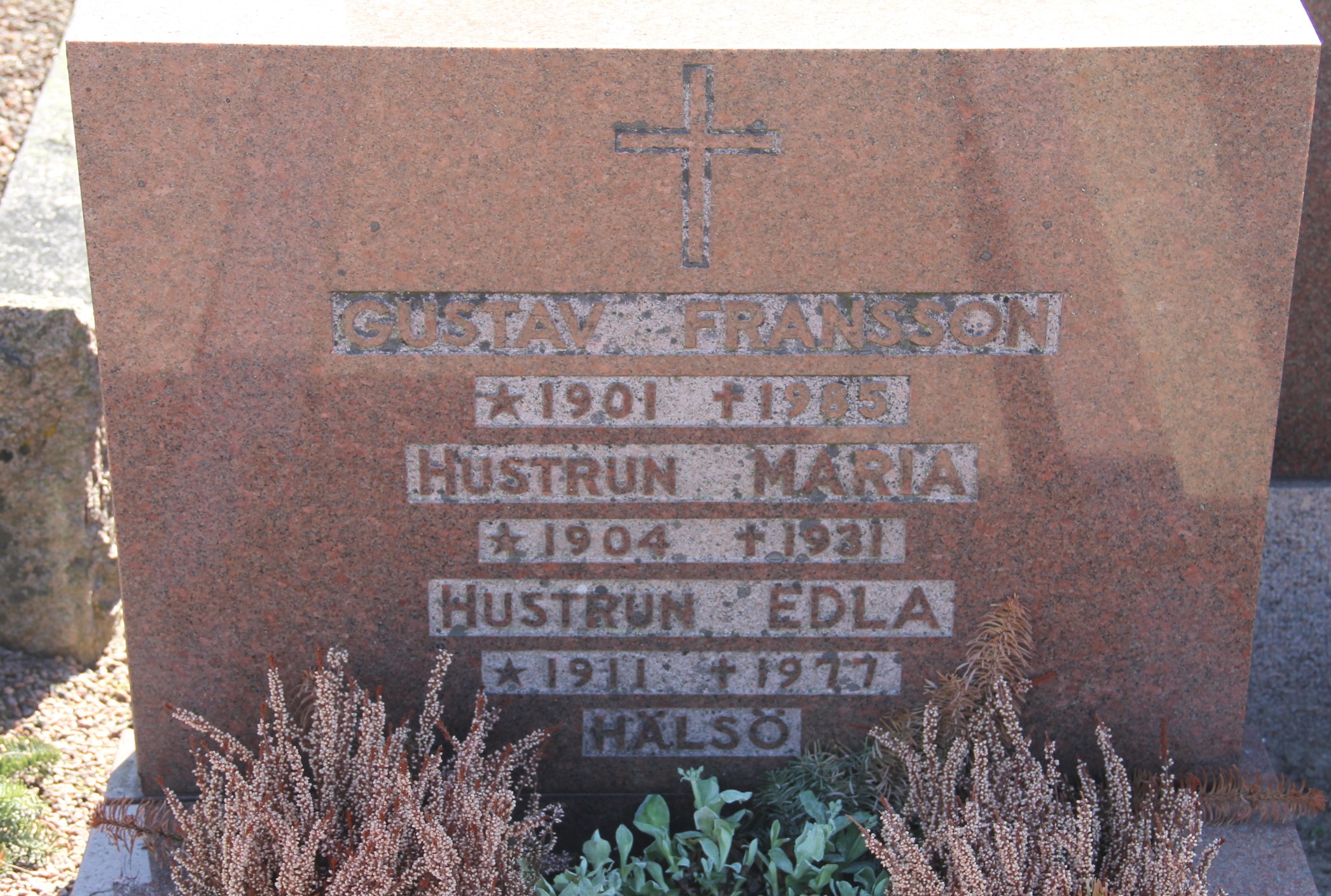Grav D179 Öckerö Kyrkogård