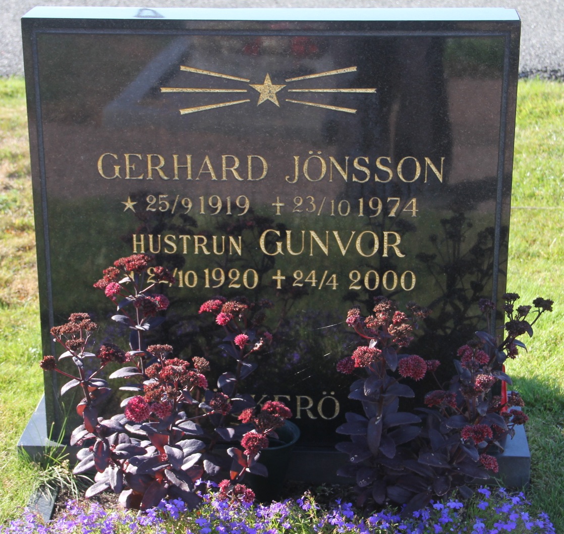 Grav G124 Öckerö Kyrkogård