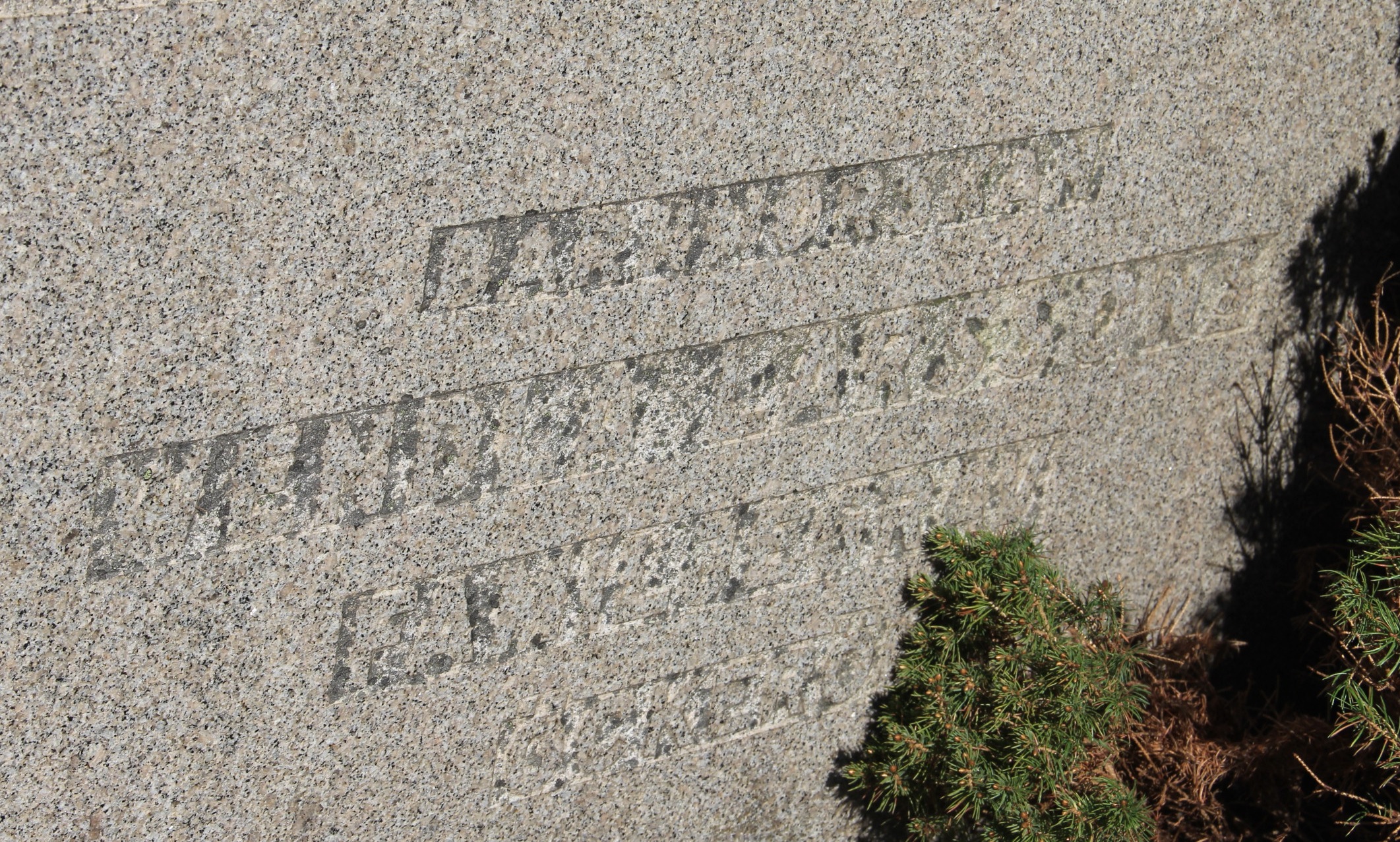 Grav D215 Öckerö Kyrkogård