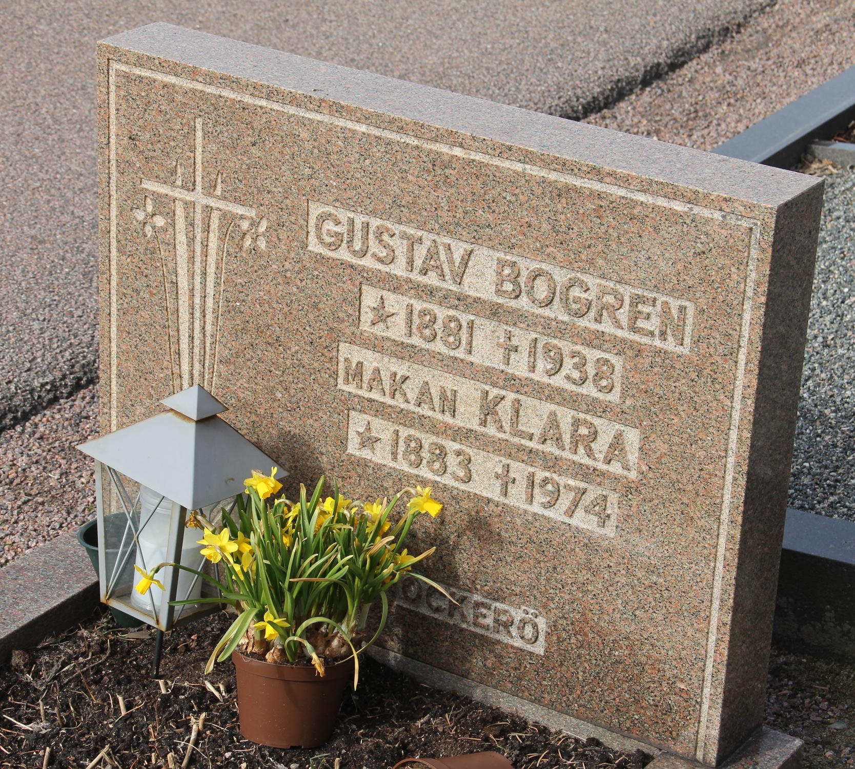 Grav C038 Öckerö Kyrkogård