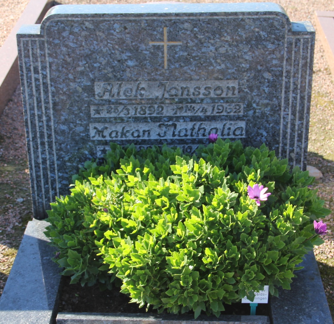 Grav G073 Öckerö Kyrkogård