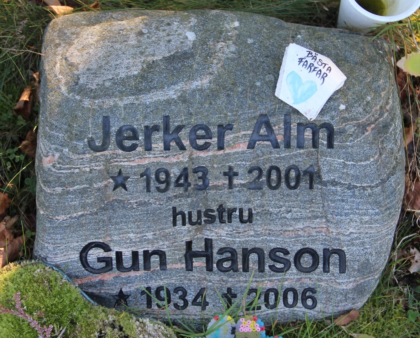 Grav J030 Öckerö Kyrkogård