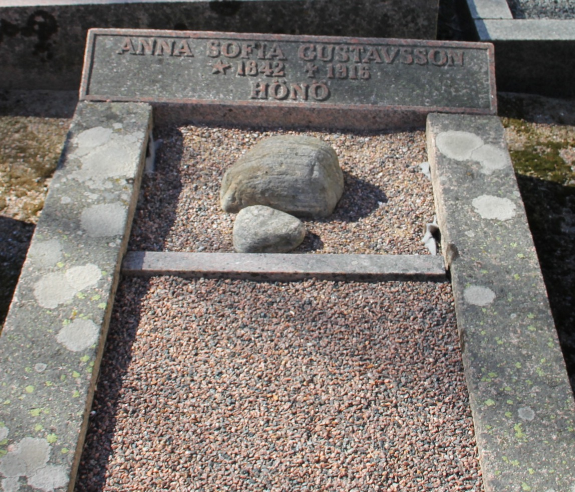 Grav A072 Öckerö Kyrkogård