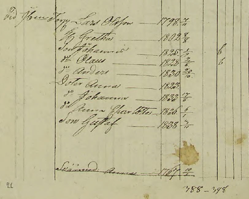 Husförhör 1840-45