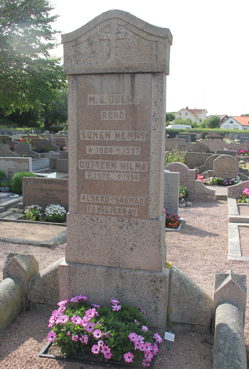 Grav E151 Öckerö Kyrkogård