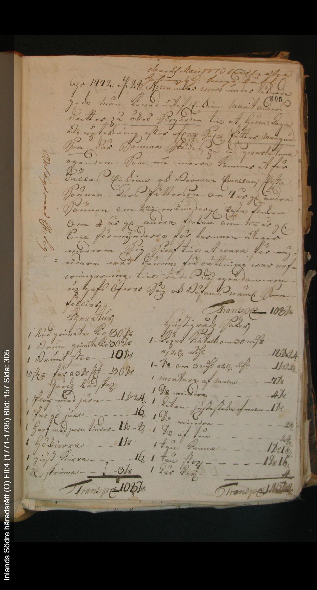 Inlands-Södre-häradsrätt-O-FII-4-1771-1795-Bild-157-Sida-305