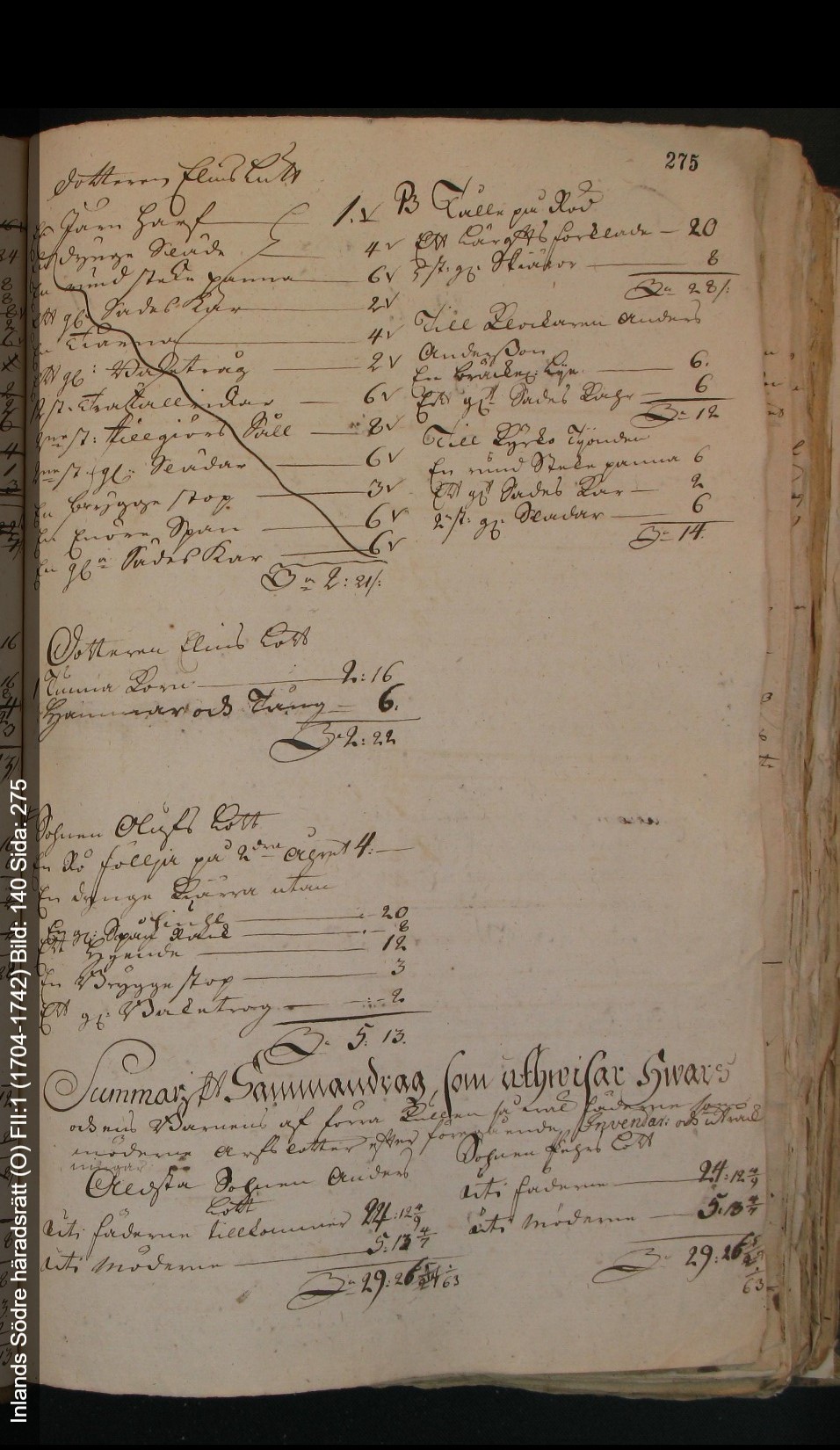 Inlands-Södre-häradsrätt-O-FII-1-1704-1742-Bild-140-Sida-275
