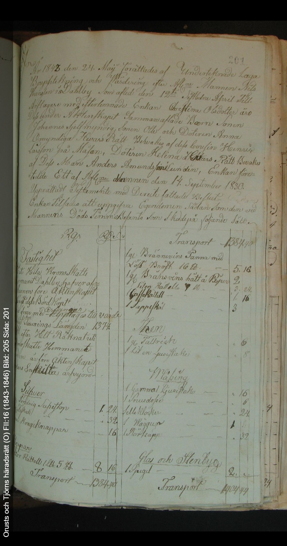 Orusts-och-Tjörns-häradsrätt-O-FII-16-1843-1846-Bild-205-Sida-201