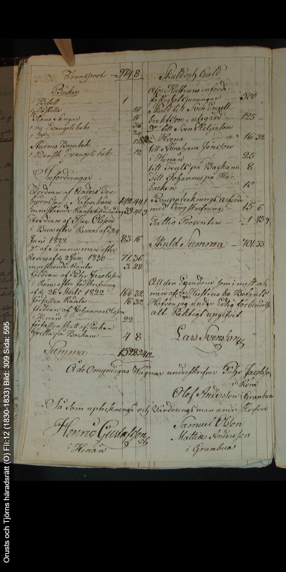 Orusts-och-Tjörns-häradsrätt-O-FII-12-1830-1833-Bild-309-Sida-595