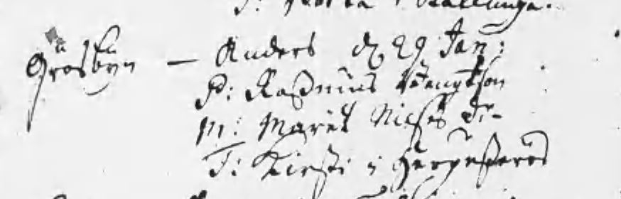 Födda 1721 Ucklum