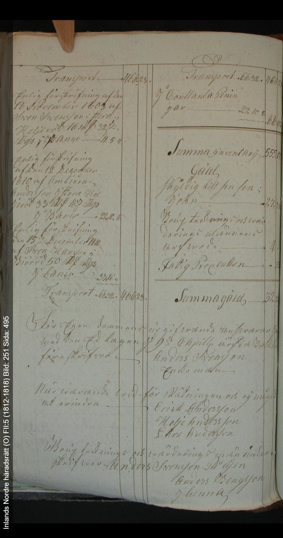 Inlands-Nordre-häradsrätt-O-FII-5-1812-1818-Bild-251-Sida-495