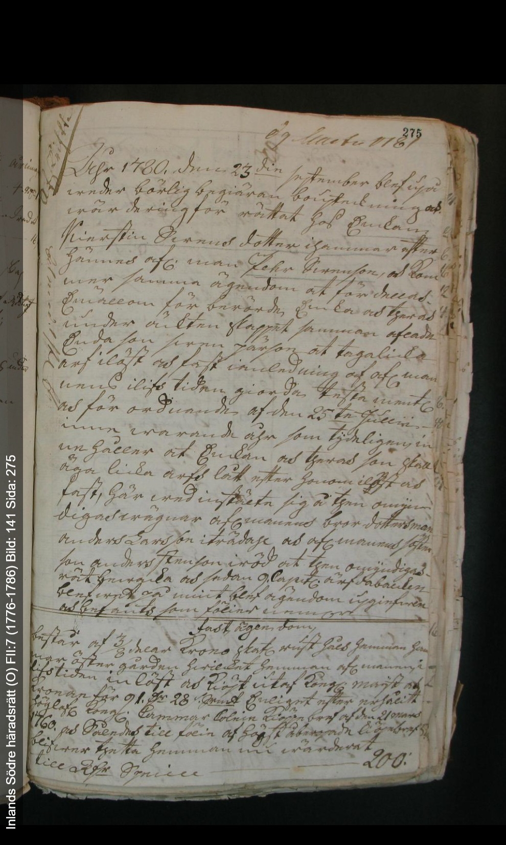 Inlands-Södre-häradsrätt-O-FII-7-1776-1786-Bild-141-Sida-275