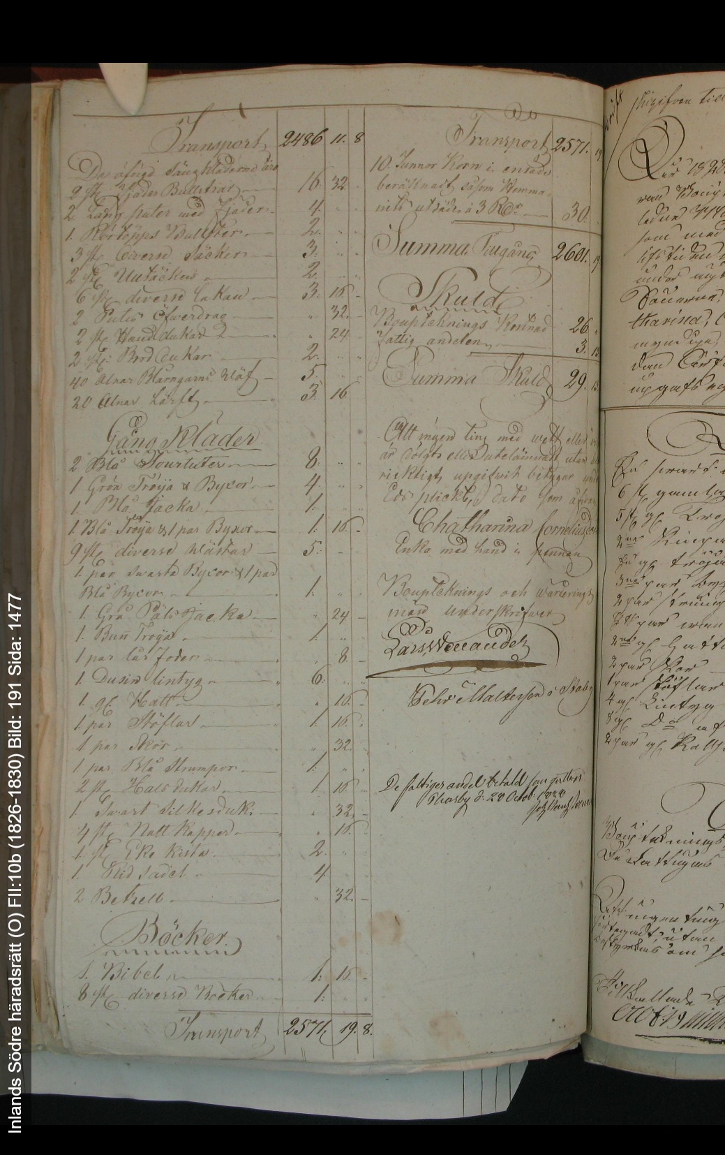 Inlands-Södre-häradsrätt-O-FII-10b-1826-1830-Bild-191-Sida-1477
