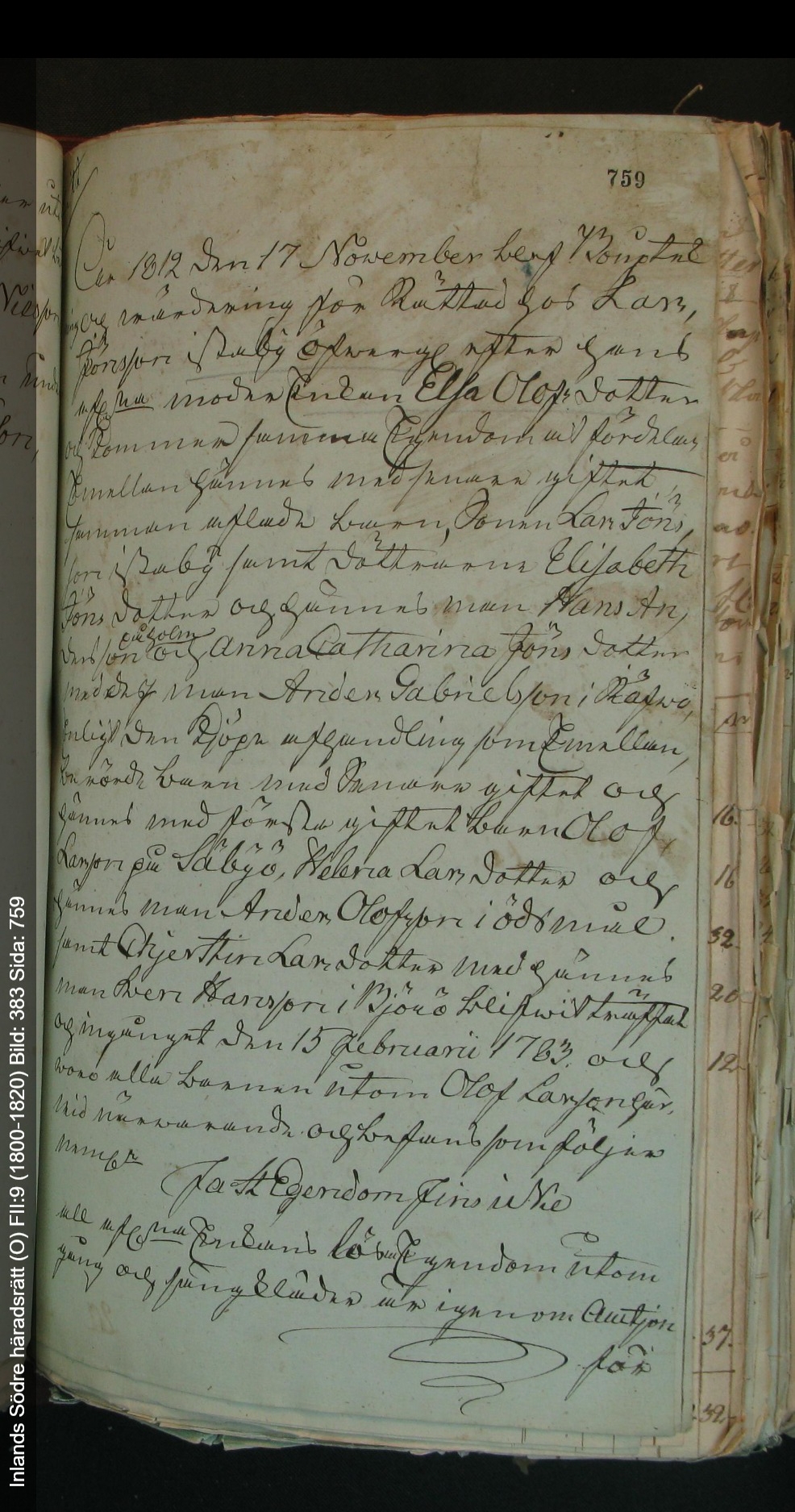 Inlands-Södre-häradsrätt-O-FII-9-1800-1820-Bild-383-Sida-759