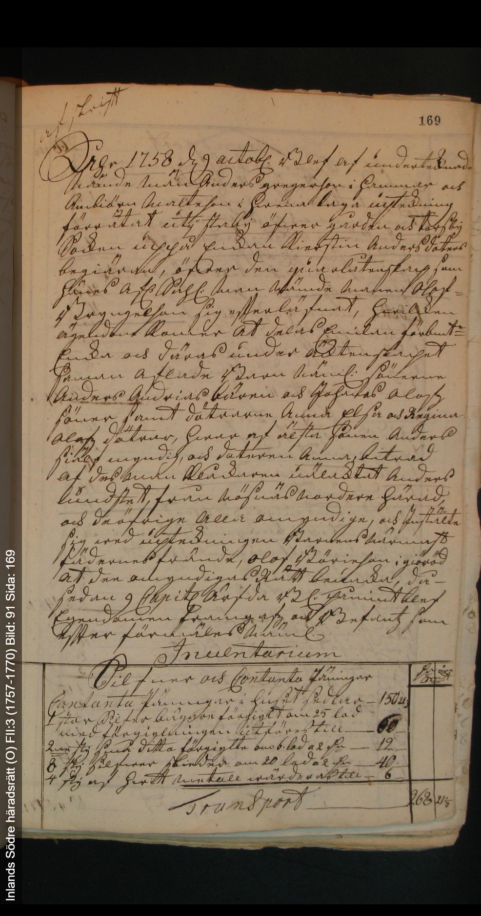 Inlands-Södre-häradsrätt-O-FII-3-1757-1770-Bild-91-Sida-169