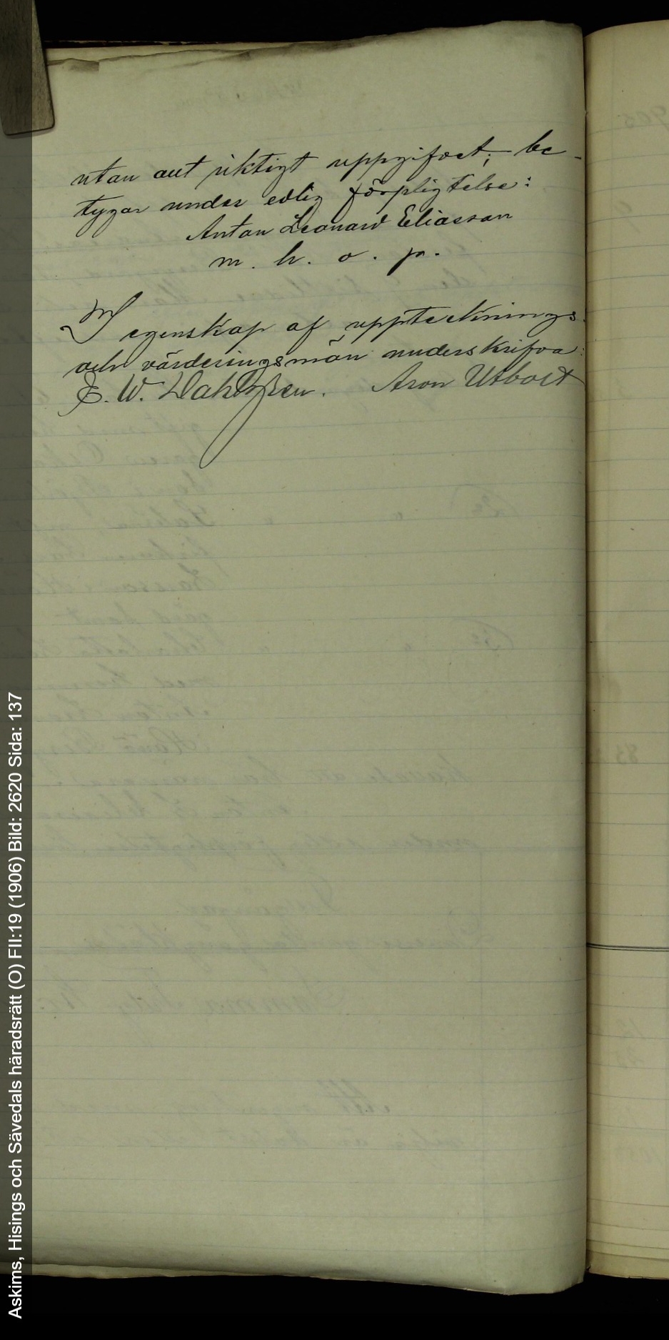 Askims,-Hisings-och-Sävedals-häradsrätt-O-FII-19-1906-Bild-2620-Sida-137