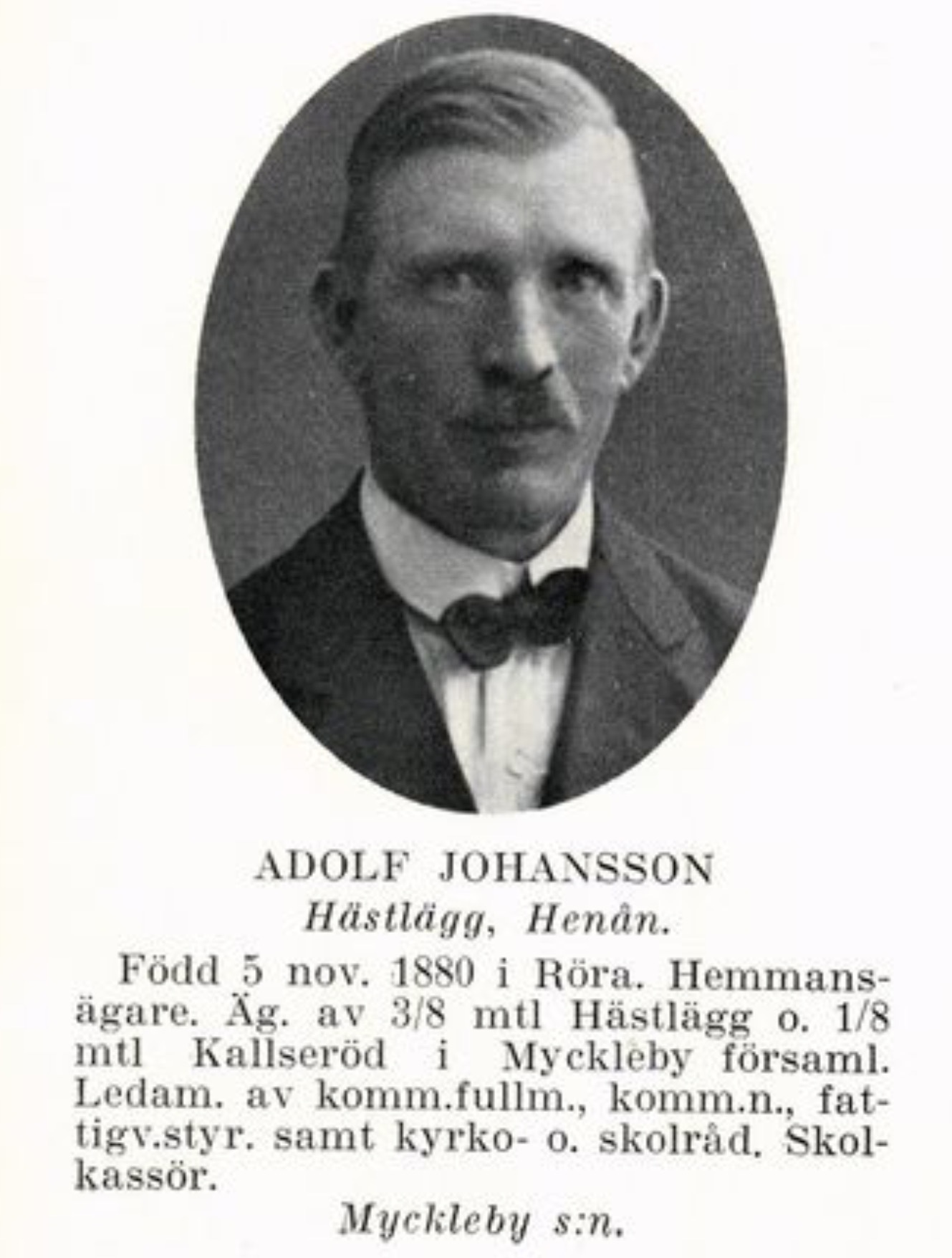 Adolf Johannesson
