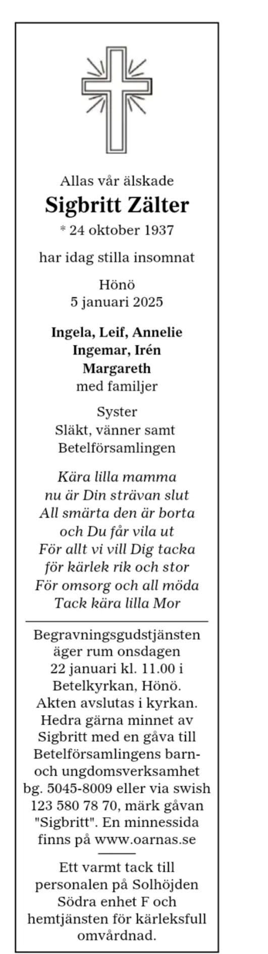 sigbritt