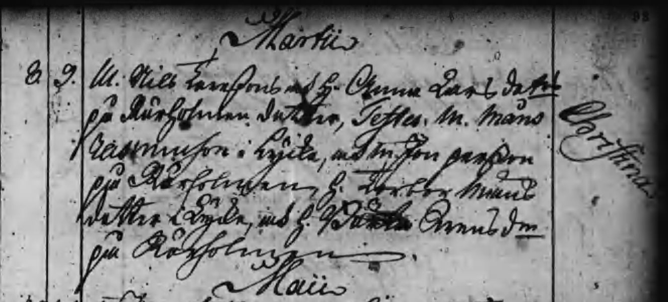 Födda Lycke 1773