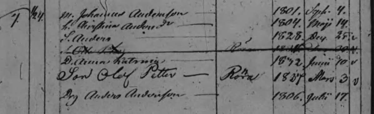 Husförhör 1833-38 Sid 44