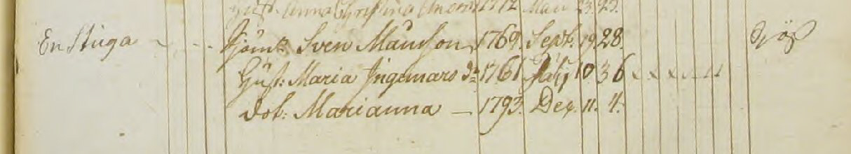 Husförhör 1797