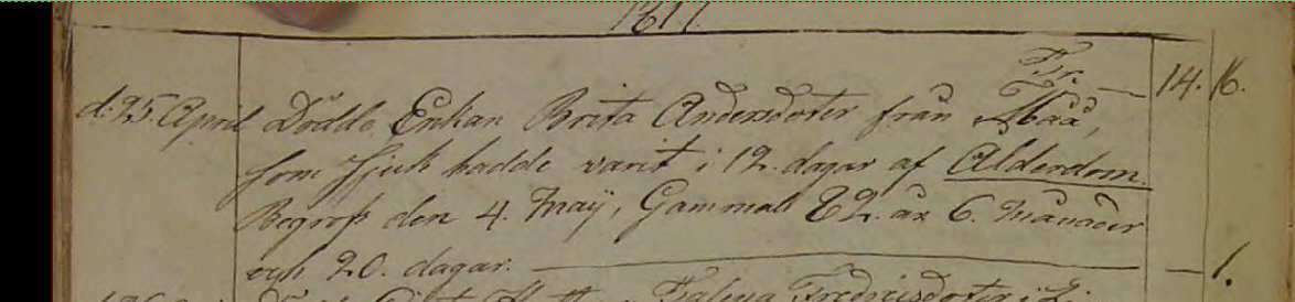 Döda 1817