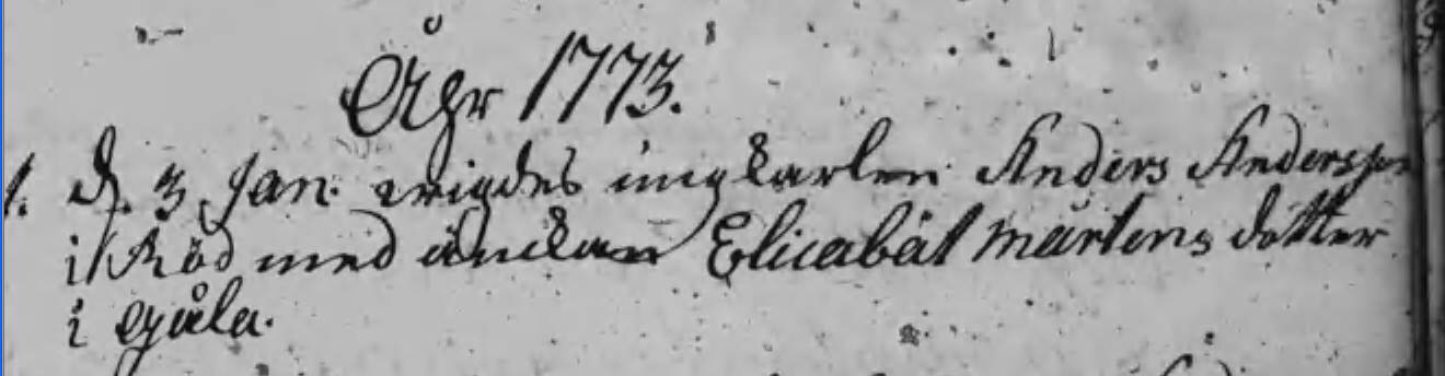 Vigda 1773