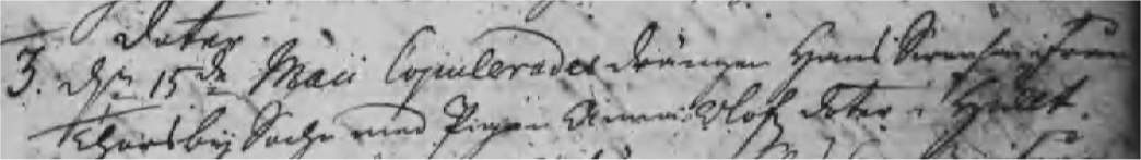 Vigda Öckerö 1740