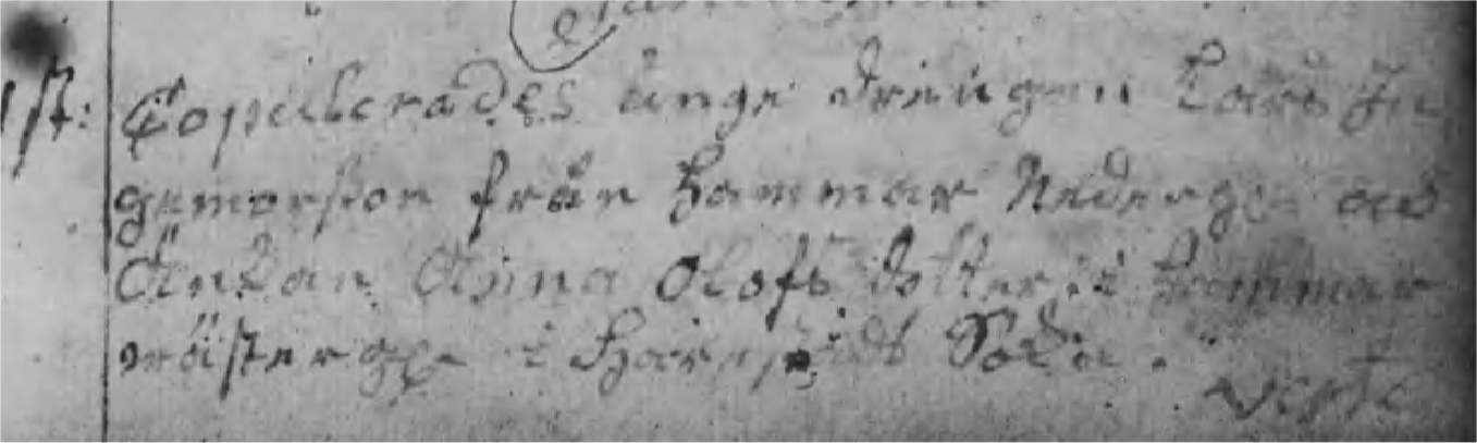 GifteBoken Harestad 1771
