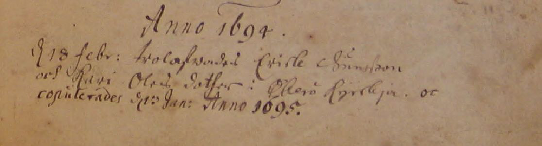 Vigda 1695