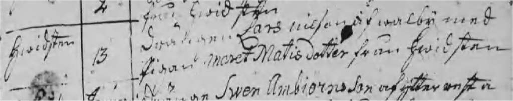 Vigda Solberga 1782