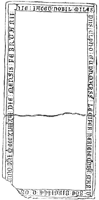 Alvastra klosterruin Ulf Gudmarssons gravhäll