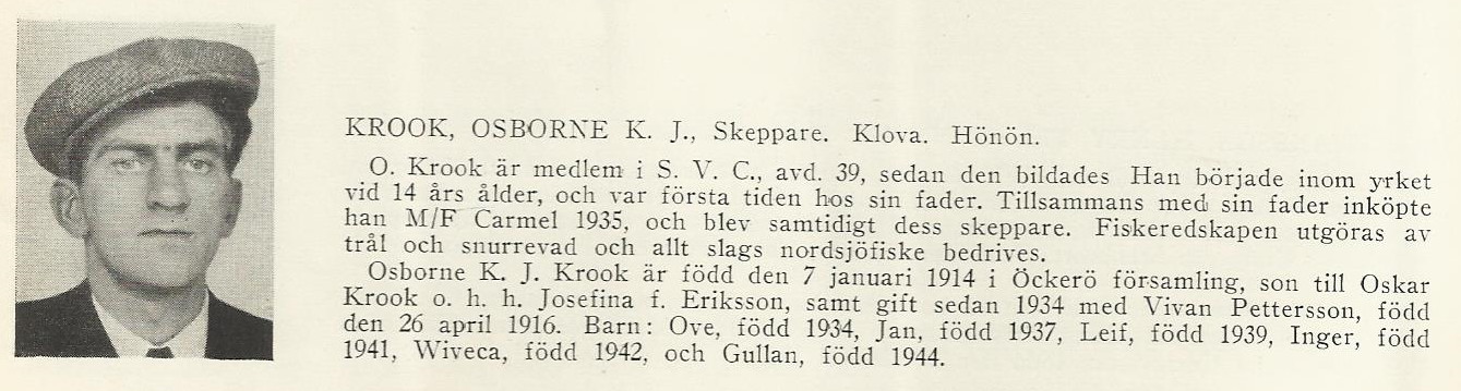 Krook, Osborne K J