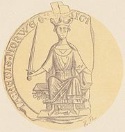 Håkon IV Håkonsson king of Norway 1204