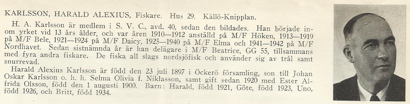Karlsson Harald Alexius
