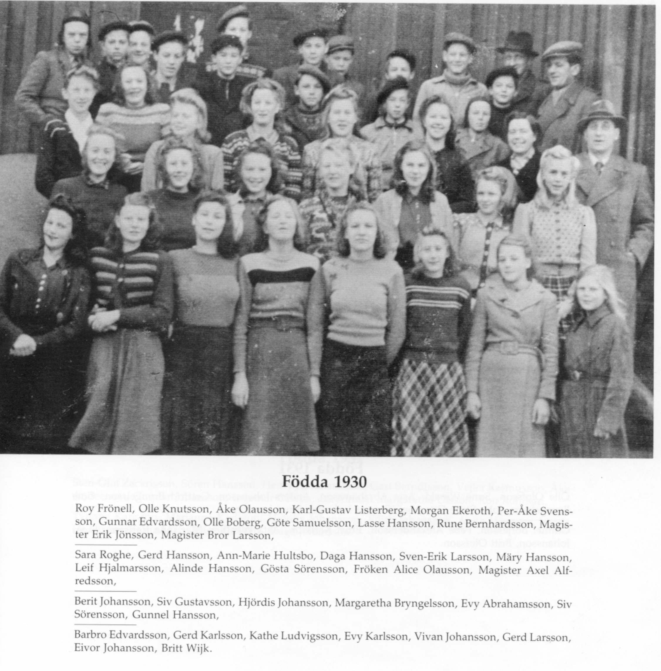 Födda 1930 Hönö