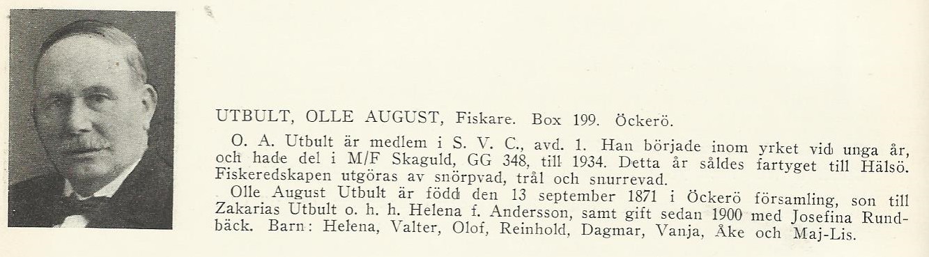 Utbult Olle August,