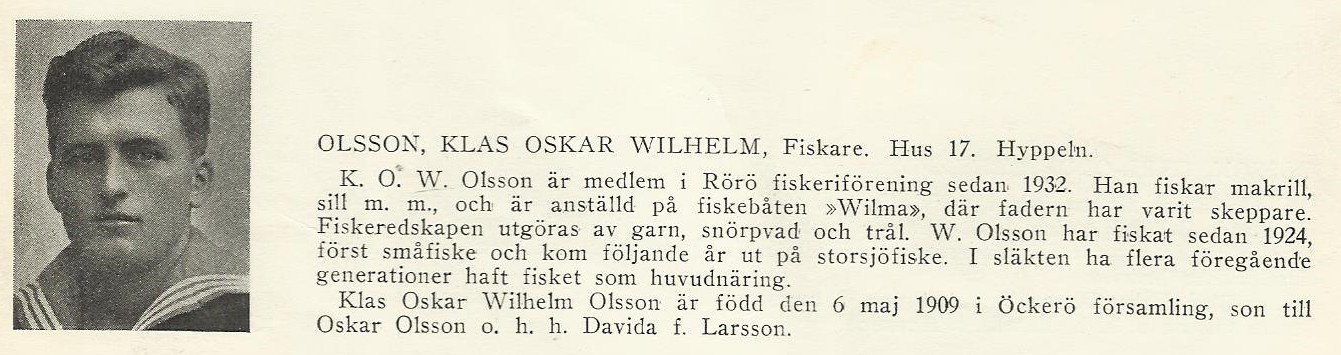 Olsson Klas Oskar Wilhelm