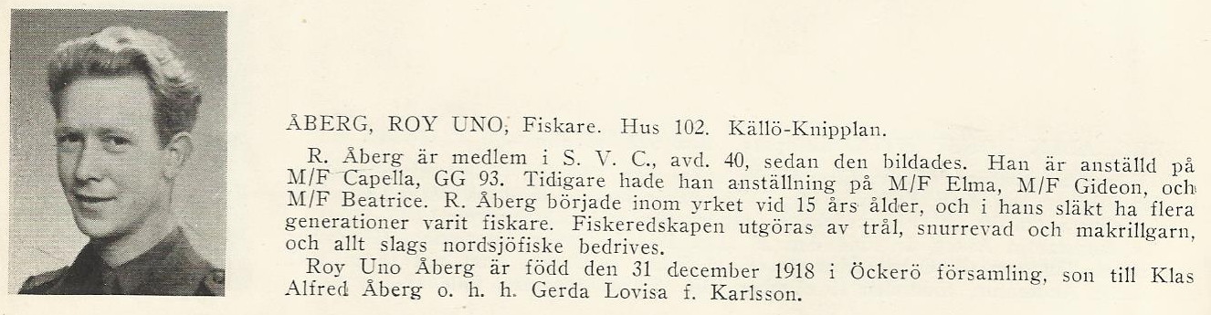 Åberg, Roy Uno