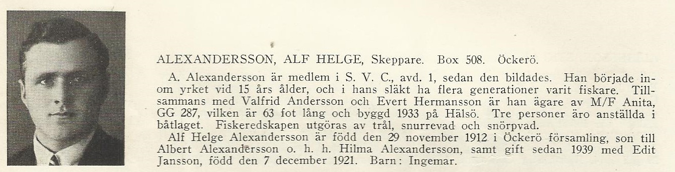 Alexandersson Alf Helge