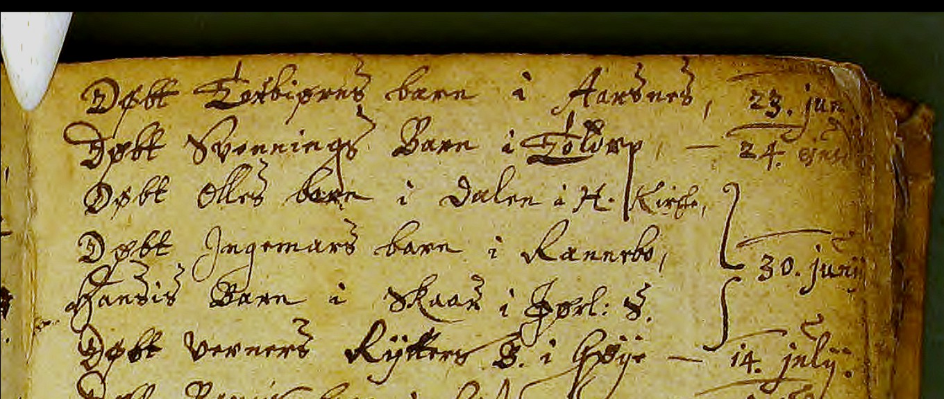 Rasmus Ingemarsson döpt 1661 Rannebo Solberga-C-1-1659-1723-Bild-10-sid-9