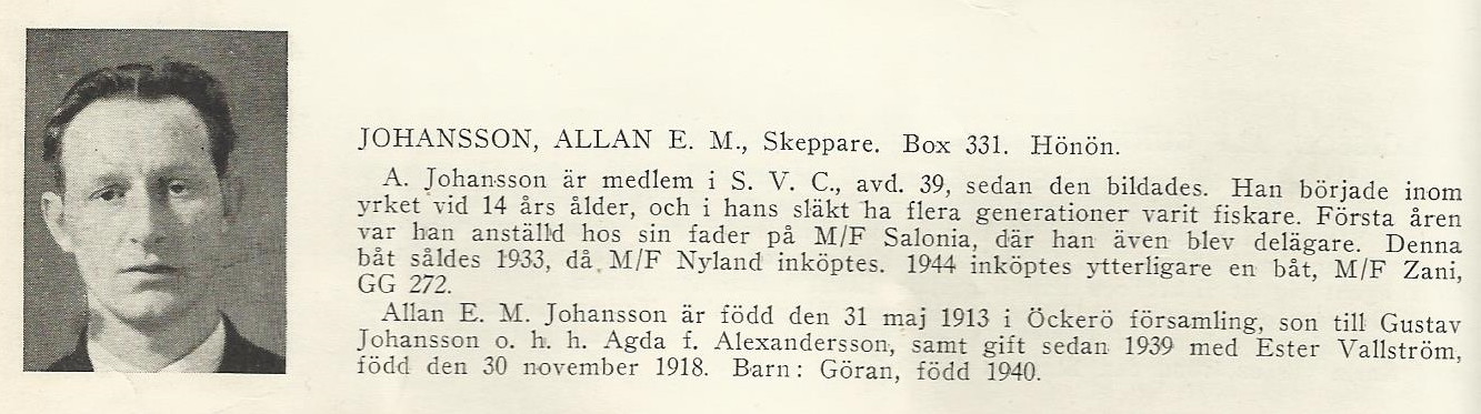 Johansson allan E. M.