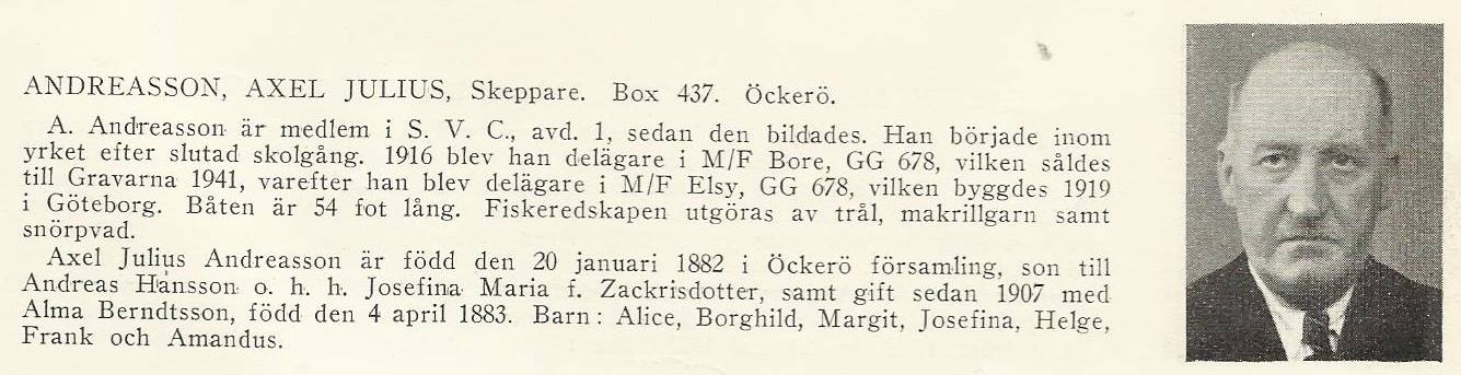 Andreasson, Axel Julius