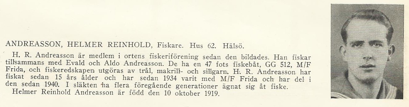 Andreasson, Helmer Reinhold