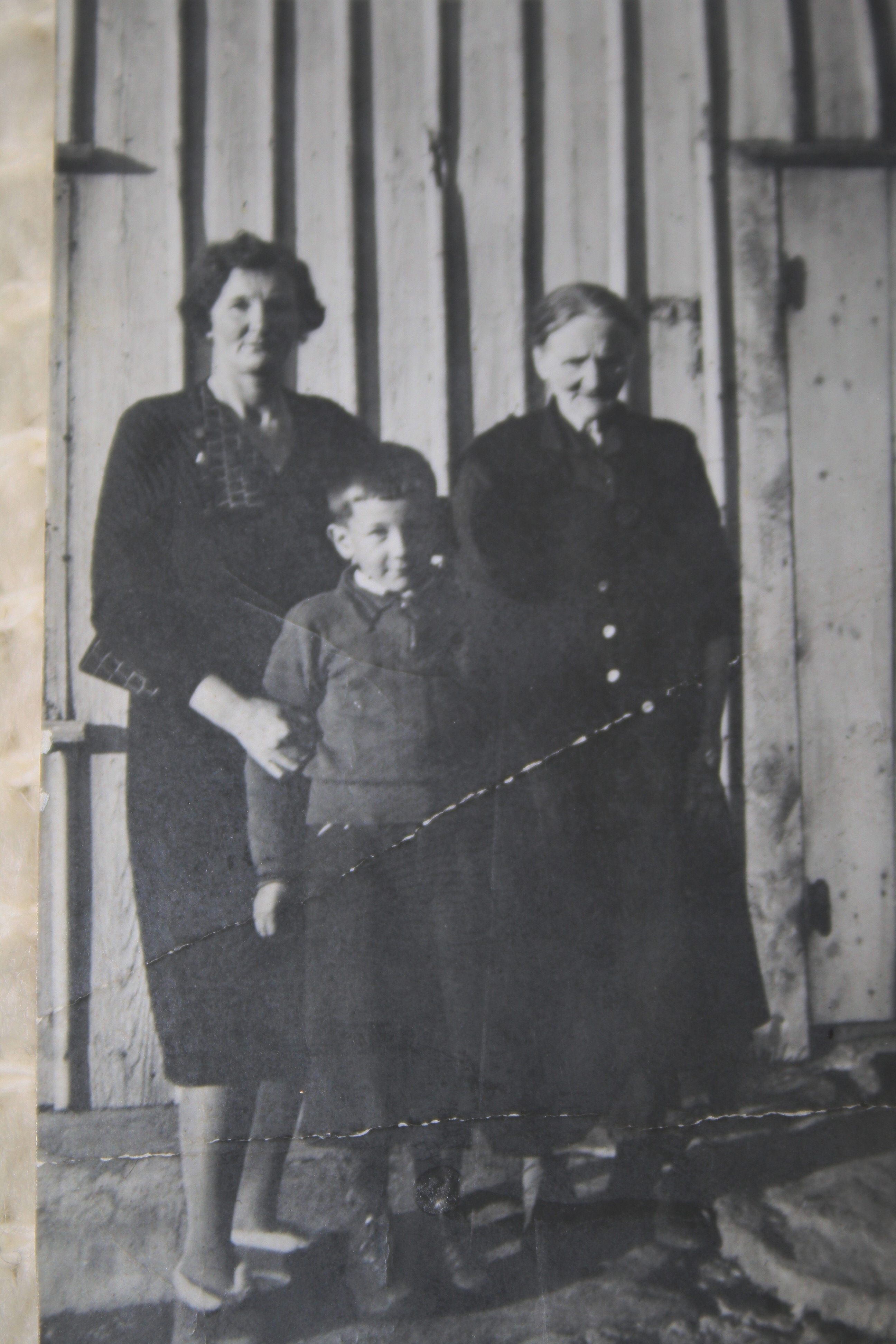Ida with Anna Lena and Stig