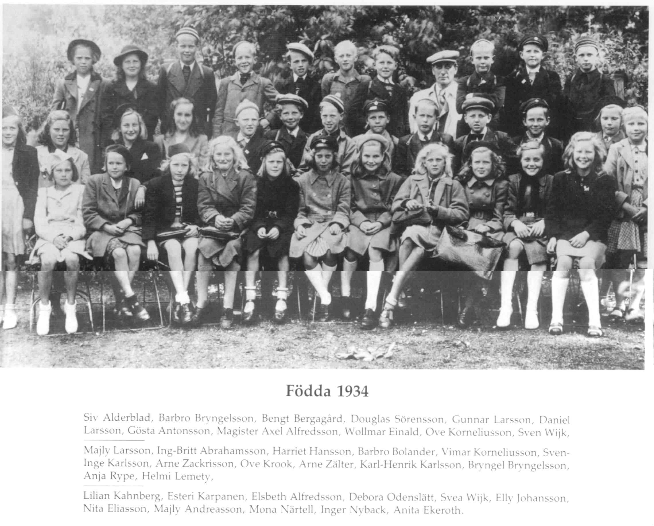 Födda 1934 Hönö