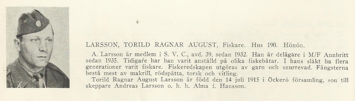 Larsson, Torikd Ragnar August