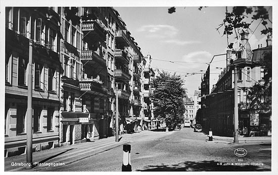 Plantagegatan 1940-talet