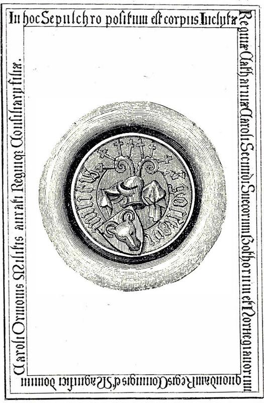 Catherine_of_Sweden_(1448)_grave_drawing_&_family_seal_1820_&_1879