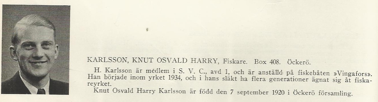 Karlsson Knut Osvald Harry